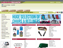 Tablet Screenshot of leisureshack.co.uk